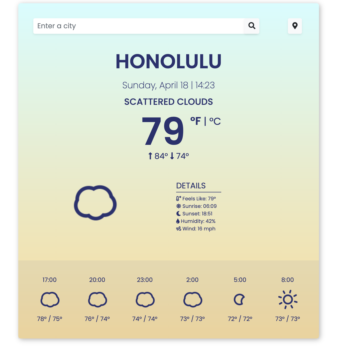 React Weather App